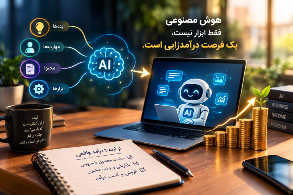 کسب درآمد با هوش مصنوعی